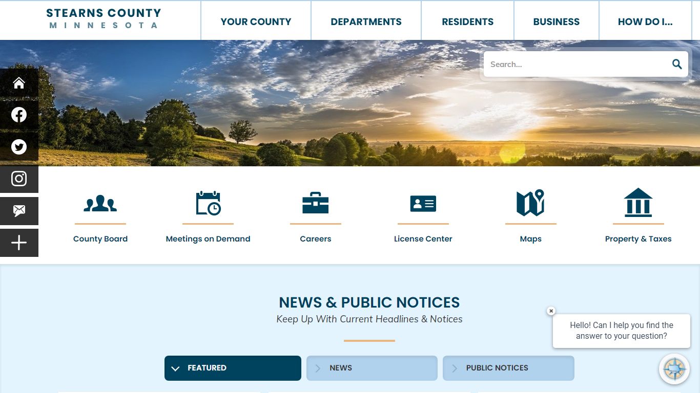 Stearns County, MN - Official Website | Official Website